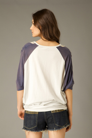 Indigo/ivory