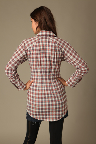 Coral Plaid