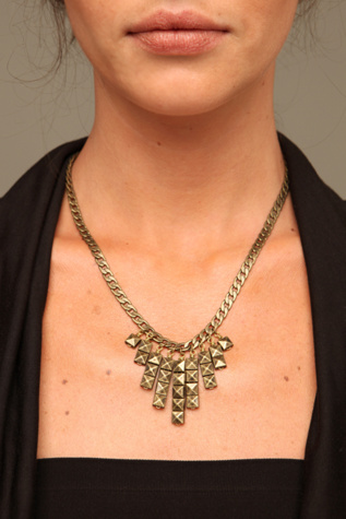 Pyramid Stud Necklace