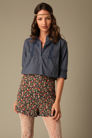 Sweet Chariot Pintuck Top