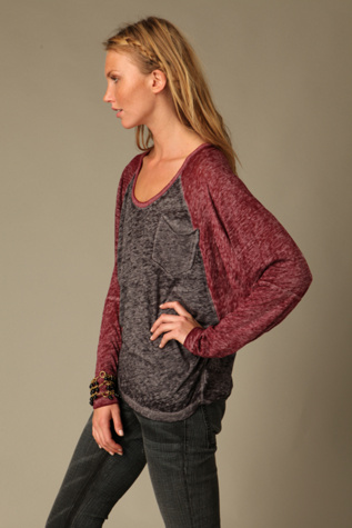Washed Black/burgundy