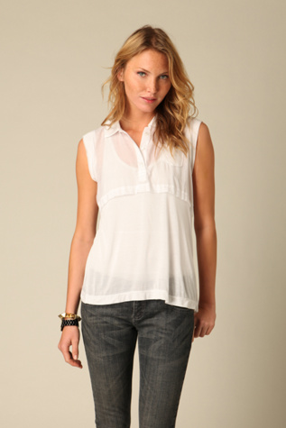 Woven And Knit Pocket Tunic