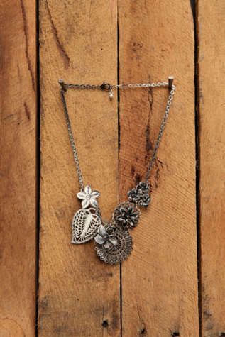 Flower Cluster Necklace