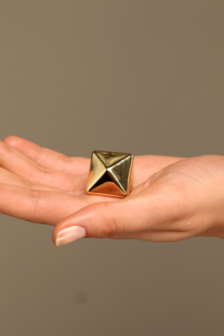 Pyramid Stud Ring