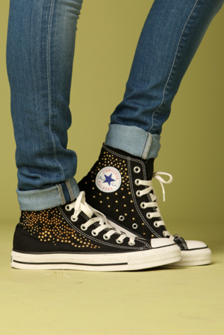 Tiny Gold Studs Converse