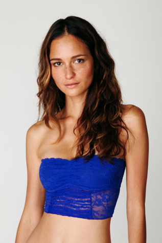 Cropped Lace Tube