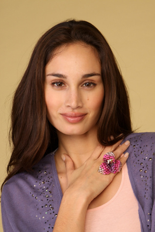Paradise Lost Pink Ring