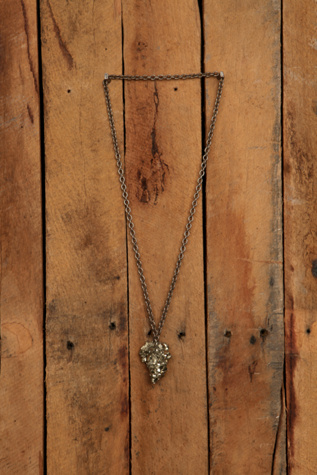 Fools Gold Rock Necklace