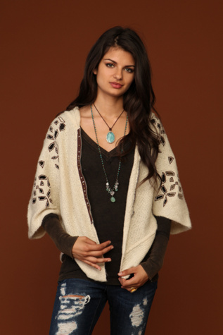Cut Out Cape Hoodie