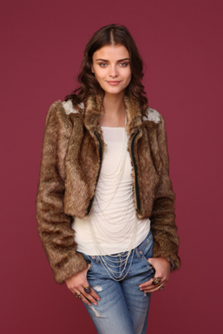 Venus In Faux Furs Jacket