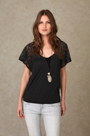 Arms Lace Top