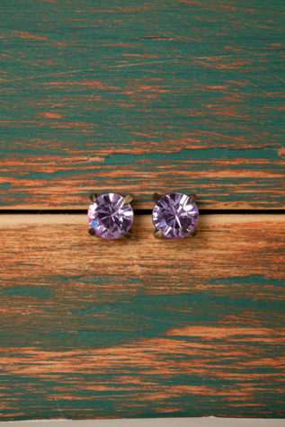 Small Rhinestone Stud Earrings