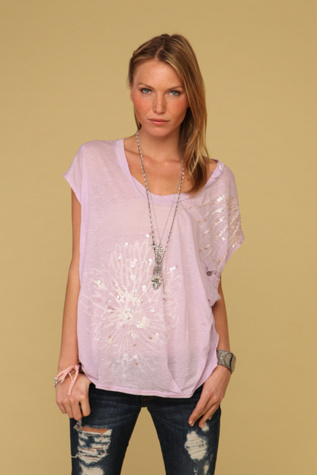 Slouchy Sequin Top