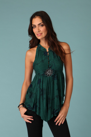 Printed Halter Tunic