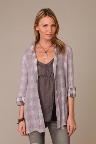 Plaid Stripe Tunic