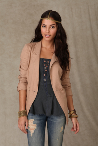 Long Seamed Blazer