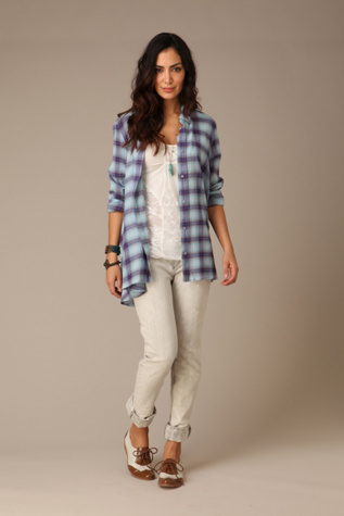 FP Skinny Grey Cloud Jeans