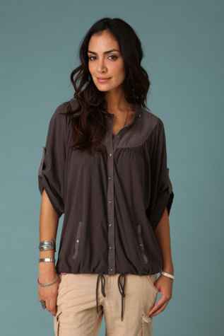 Button Up Hoodie