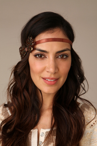 Feather Bow Headband