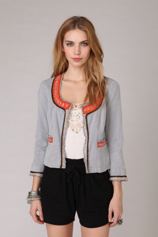 Navy/white Stripe