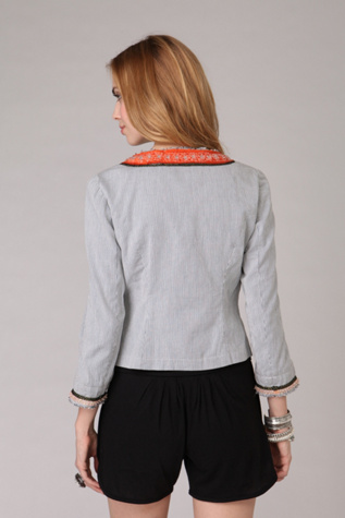 Navy/white Stripe