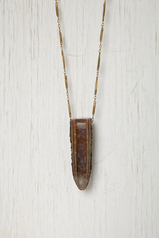 Long Geode Necklace