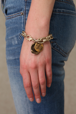 Pressed Coin Bracelet