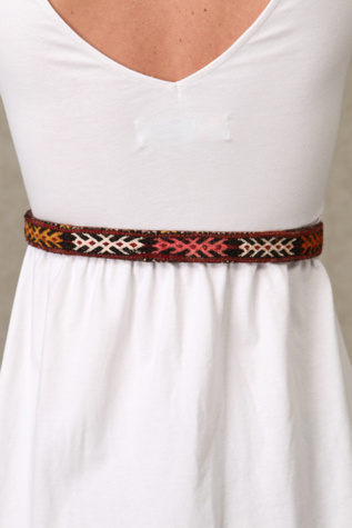 Woodland Leather Tipped Waist Belt