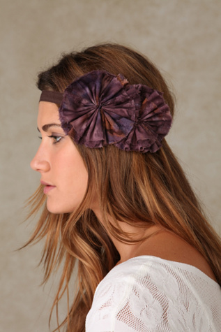 Sunfaded Flower Headband