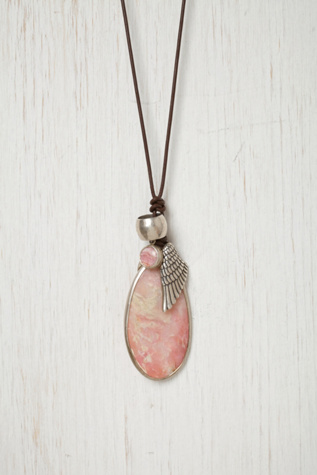 Rose Plum Necklace