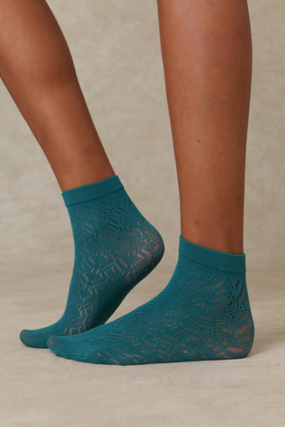 Pointelle Anklet