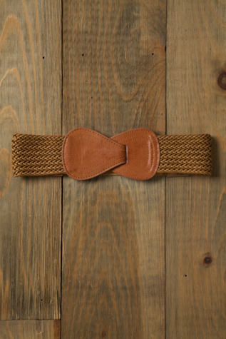 Reese Woven Leather Belt