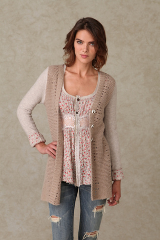 Pin Wheel Cardi