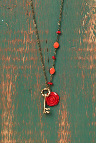 Rose Garden Charm Necklace