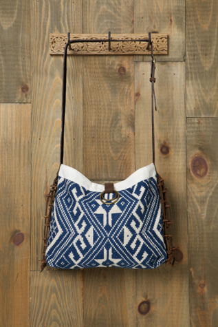 Capri Embroidered Crossbody Bag