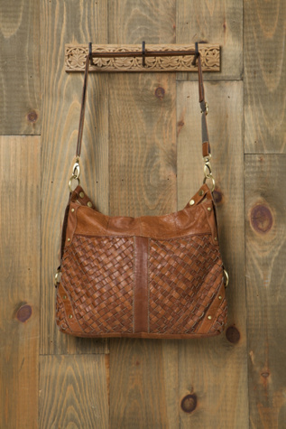 Woven Double Strap Tote