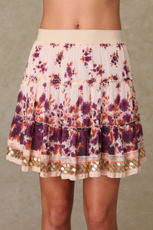 Floral Caravan Skirt