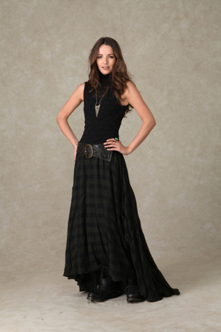 Nicholas K Check Maxi Skirt