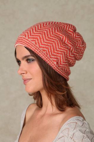 Zigzag Reversible Beanie