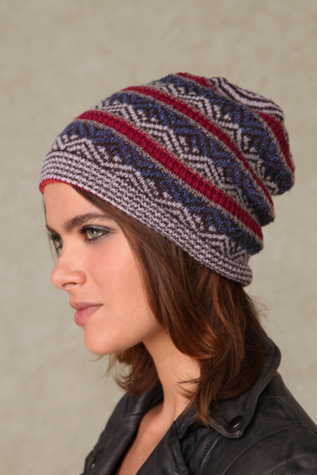 Fairisle Reversible Beanie