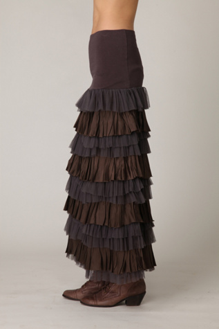 FP ONE Ruffled Layers Maxi Skirt