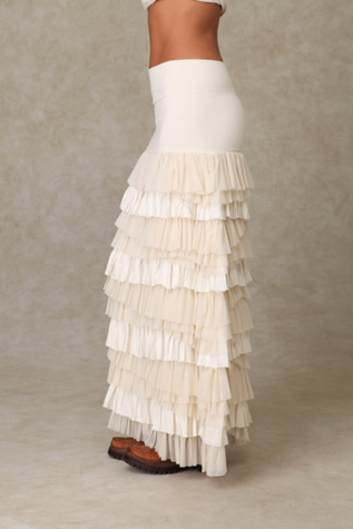 FP ONE Ruffled Layers Maxi Skirt