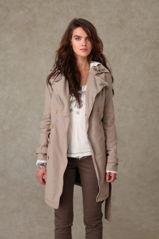 We the Free Rugged Trench Coat