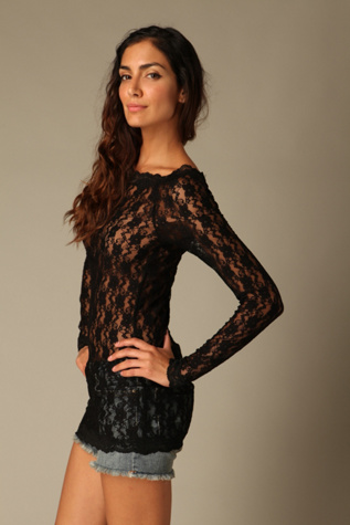 Scandalous Lace Top