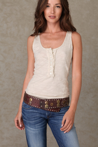 Vintage Moroccan Coin Belt