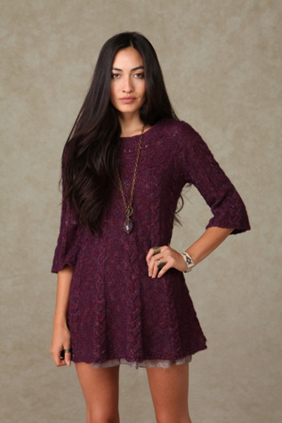 Cabled in Rows Tunic