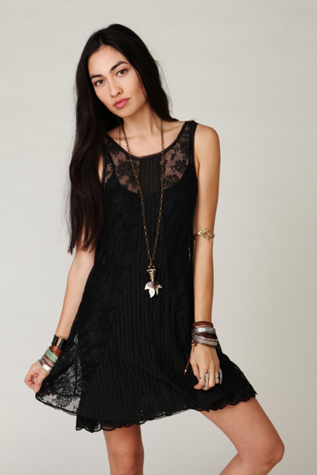 Loving Lace Trapeze Dress