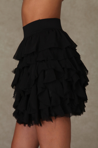 Chiffon Ruffles Skirt