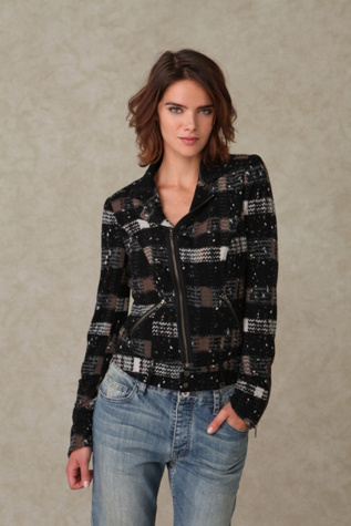 Knit Moto Jacket