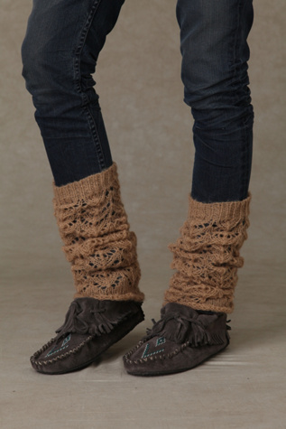 Lacey Crochet Legwarmer